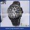 mens new arrival big dial stainless steel watch sports watches for men