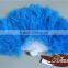 Christmas Occasion Chinese Feather Hand Fans And Turkey Feather Fan For Wedding Decoration