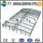 low cost of light steel structure long span prefab living house school shop office hotel use building on sale