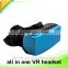 2016 Hot new Virtual Reality products comfortable design all in one 3d VR glasses