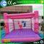 High quality Lovely pink inflatable mini bouncer jumping castle for sale
