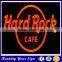 High brightness colored pizza shop neon sign
