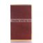 Mobile phone charger leather wallet power bank 20000mah with 18650 battery