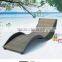 Outdoor PE rattan pool or poolside sunbed
