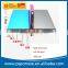 Portable metal slim mobile power bank with flashlight 4300mAh