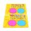 ABS plastic educational toys for kids piano music instrument with microphone toy
