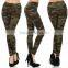 New arrival woman army leggings sports camouflage pants wholesale