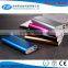 Most favorable double usb solar power bank 11000mah with fashion design CE FCC ROHS