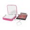 Portable travelling compact lighted mirror with power bank for multiuse