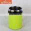 colorful pp design protable double wall thermal stainlesss steel tiffin lunch box/storage box