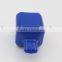 Bule Soft PVC Rectangular End Cover