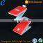 Red Foldable Plastic Office Reading Lamp Fixable Table Lamp