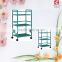 Best price trolley for books beauty library trolley and book carts metal book shelf china supplier
