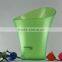 ice bucket wine cooler wine holder,PS plastic ice bucket