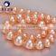 pearl charm necklace fresh water pearl 3-9mm wholesale graduale pearl shape