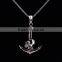 Never fade 316L stainless steel man anchor pendant with stock