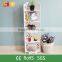 White chinese style movable wood corner shelf design