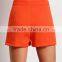 guangzhou clothing factory fitting cutting vivid women shorts 2016