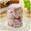 Promotional tin case tin can hot sale round shape metal tea tin box