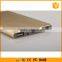 Full capacity super thin metal power bank 12000mah with smart board