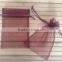 Fabric Printing Pouch,organza pouch,organza jewelry bag,organza bag
