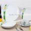 Fine ab grade porcelain white luxury porcelain dinner set