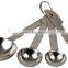 4 Pcs Set Stainless Steel Measuring Spoon(WT-B039)