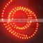 120CM 120Leds Red Waterproof PVC Car lights Led Strip light