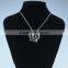 austrian crystal 18k flower necklace