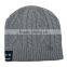 Winter music hat buit in bluetooth speaker hat