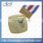 zinc die cast souvenir custom metal 3D sports gold medal