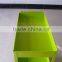 green tool trolley with handle and wheels