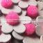 30pcs EVA Foam Flower Sticker With Pompom Free of Formamide