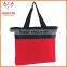 Wholesale Cheap Tote Bag Zippered Non-woven Silk-screen Print Logo Tote With Handles