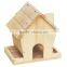 large wood carved bird houses , cheap window a bird movable portable houses for sale