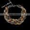 gold,silver ,rose gold clasp chain braclet ,hollow bracelet for men