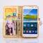 Shining wallet leather case for Samsung galaxy S5