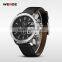 New Design WEIDE Analog Fashion Watch Observar Water Resistant Leather Strap sports smartwatches