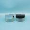 100ml frosted plastic PET jar, 100ml plastic cosmetic jar