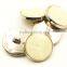 wholesale abs shank button with a white pearl horn cap