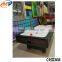 Coin operated sport game Black air hockey simulator game machine