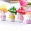 Wholesale custom small figurines ornaments resin mushroom garden ornaments