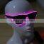 "Polar light 2"2.2mm EL WIRE AAX2PCS 3V Battery INVERTER Yellow EL sunglasses