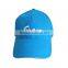 Plain color cap with customized embroidery logo