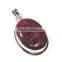 Rhodonite jewelry 925 sterling silver pendant Indian semi precious gemstone pendant