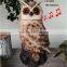 Solar owl led lights crafts