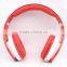 Cafini colorful BT headphone, cheap Bluetooth 3.0 TF USB FM rechargeable headphone with lamp
