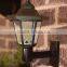 Solar Powered Victorian Style Outdoor Garden Wall Lights Lanterns Lamp 2 PACK or 1 PACK