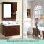 PVC Waterproof Bathroom Mirror Wash Basin Cabinet