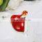 43*30mm Wholesale New Year Gift Jewelry Crystal Lovely Santa Claus Men's Brooch